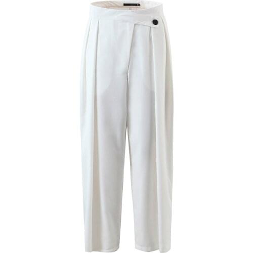 High-quality Summer Womens V-shaped High-waist Mopping Pants Personality Trousers