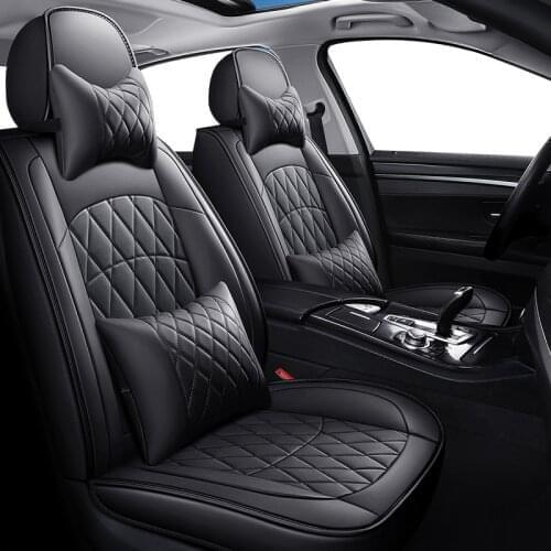 High quality Leather car seat cover For Land Rover Range Rover sport freelander 2 2010 discovery evoque Velar accessories
