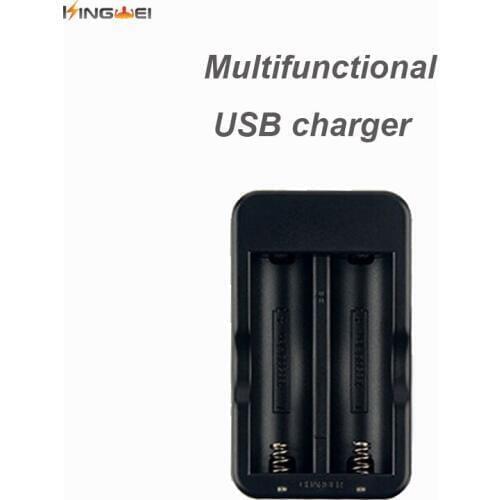 1Pcs KingWei NK-209 18650 3.7V Rechargeable Lithium Li-Ion Battery Charger USB Double Fast Charger