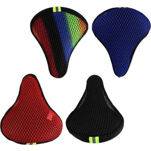 3D Bicycle Saddle Bike Sunscreen Cushion Cover Thickened Soft Heat Insulation Sponge Polymer Cycling Seat Mat Bike Accessories
