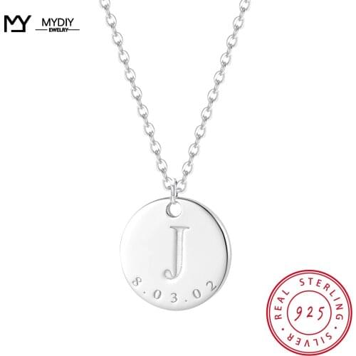 Personalized Bar Necklace 925 Sterling Silver Customized Name Plate Jewelry Gift Necklace for Women Gift For Mom Gift Bracelet