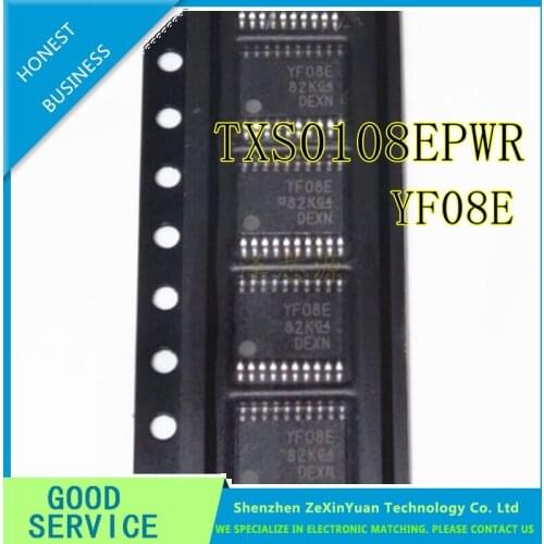 20PCS/LOT TXS0108EPWR TXS0108EPW TXS0108E TXS0108 YF08E TSSOP-20 GOOD QUALITY