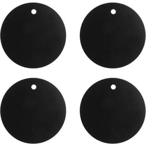4Pcs Round Metal Plate Replace For Magnetic Car Dash Mount Phone GPS PDA Holder