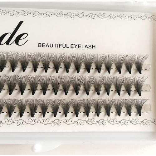 HBZGTLAD 6/10/20D Natrual faux mink hair silk lashes 0.07 thickness eyelash extensions false mink eyelash extensions fake lashes