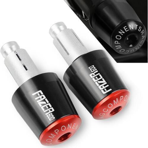 7/8" 22mm Motorcycle CNC Aluminum Handlebar Grips Ends For YAMAHA Fazer600 FZS600 FZ600 Fazer FZS FZ6N 600 1998-2003 1999 2000