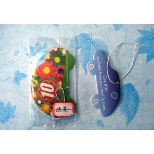 Free Shipping Via Fedex or DHL , Wholesale Paper Air Freshener ,car perfume,Tree Printing Air Freshener
