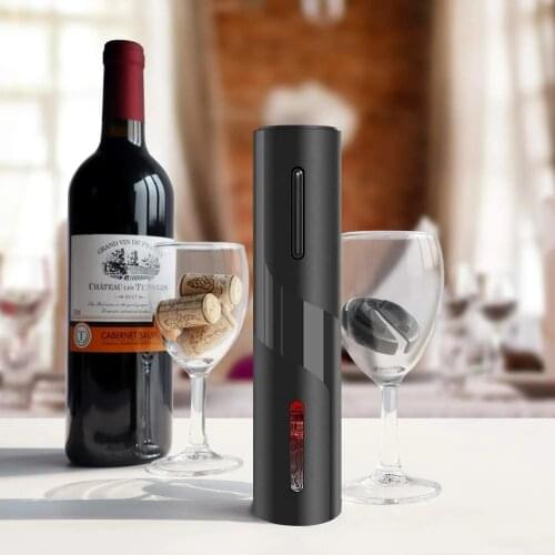 Electric Wine Opener USB Rechargeable Automatic Corkscrew Wine Bottle Opener with Foil Cutter/Charging Cable Kitchen Accessories