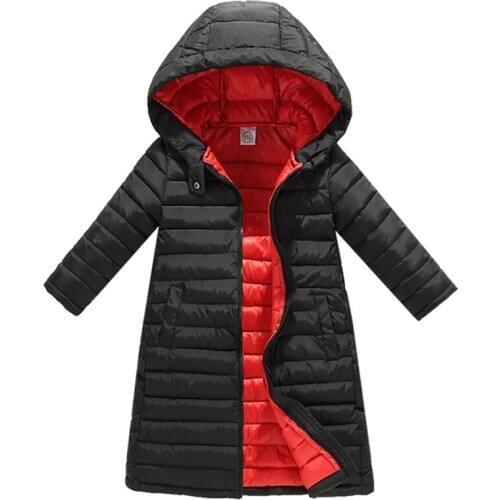 Winter baby boys girls padded jacket Slim trend children down padded jacket large kids clothing thick Korean jacket