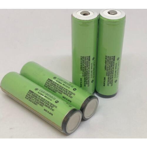 Wholesale Original Protected Battery For Panasonic CGR18650CG 18650 3.7V 2250mAh Rechargeable Lithium Batteries Cell with PCB