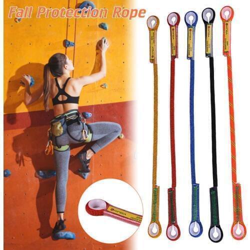 Outdoor Rock Climbing Loop Sling Cord Safety Rope Outdoor Climbing Rope Survival Fall Protection Rope Mountaineering Equipment