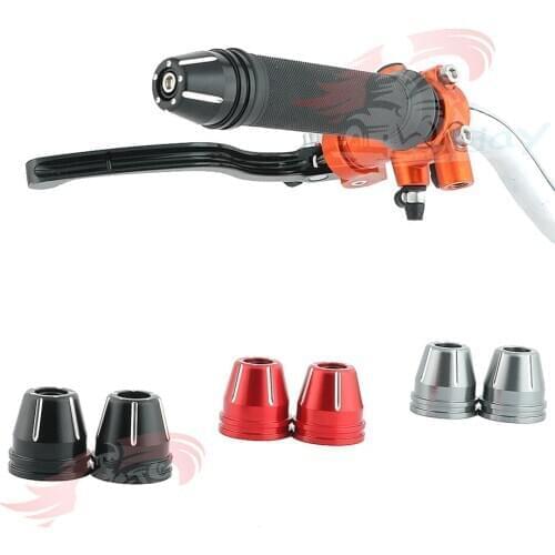 7/8'' 22mm CNC Aluminum Motorcycle Handlebar Hand Handle Bar Grips Ends For YAMAHA YZF-R1 R3 R6 R15 R125 R25 R125 WGP YZR-R1