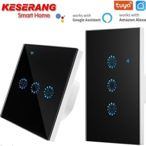 EU/UK US 1 gang WiFi Dimmer smart switch LED light dimmer touch wall switch works with amazon alexa google home AC95-240V