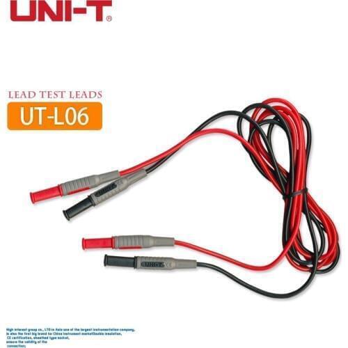 UNI-T UT-L06 Multimeters Accessories Testing Lead Multi-switch wiring 1000V 10A 1200mm Double Insulation with Safe Shielding
