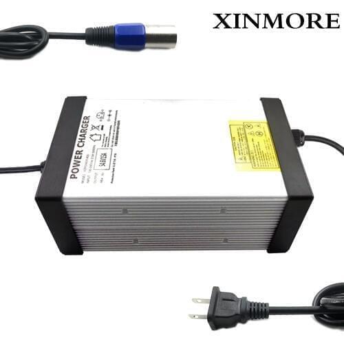 XINMORE 73V 10A 9A 8A Lifepo4 Lithium Battery Charger For 60V (64V) E-bike Pack AC-DC Power Supply for Electric Tool