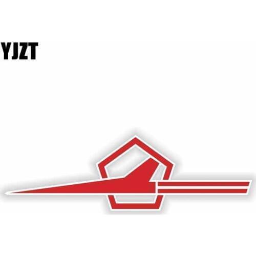 YJZT 12.7CM*3.7CM Soviet Aviation New Forces Car Sticker Car Helmet Body Decal 6-2181
