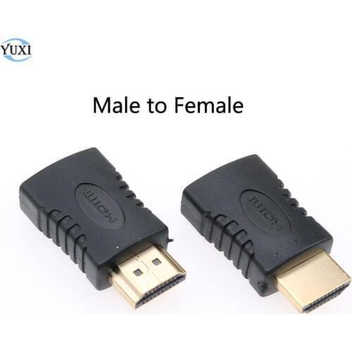 YuXi HDMI Male to HDMI Female M-F Connector Extender V1.4 HDMI Cable Cord Extension Adapter Converter 1080P