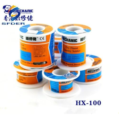150G MECHANIC Welding Fluxes 0.2/0.3/0.4/0.5/0.6MM FLUX Tin Tin Wire Melt Rosin Core Solder No-clean Soldering Wire