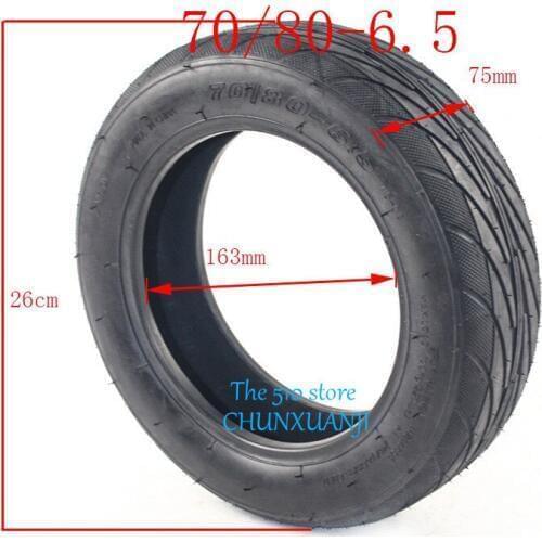 2019 Hot Sale Good Reputation Tubeless Tire 70/80-6.5 Vacuum Tire for MI Ninebot Plus Electric Scooters No.9 Balance Scooter