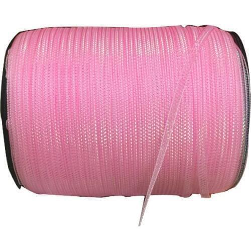 3mm Pink Gauze Organza Ribbon Rope+DIY Headbands Bowknot Wedding Party Webbing Decoration Gift Packing Ribbon Cord,500Yds/Roll