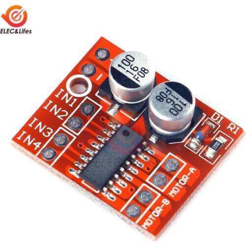 3Pcs 1.5A 2 Way DC Motor Driver Drive Board L298N L298 Dual H-Bridge PWM Stepper Speed Controller Driver module for Arduino