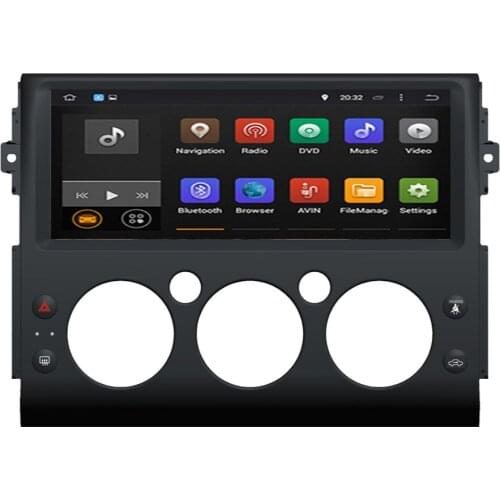 Android 10.0 GPS Navigation Car Radio Stereo WIFI Octa Core 4GB RAM Car GPS Player Radio Stereo For Toyota FJ Cruiser 2006-2019