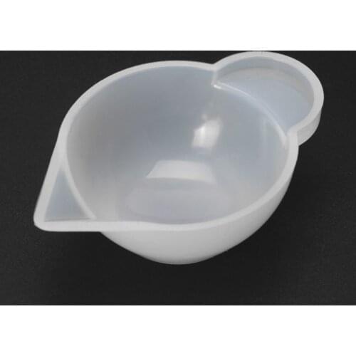 1pc Silicone Mold Cup Dispenser DIY Epoxy Resin Jewelry Making Tool Color Modulation
