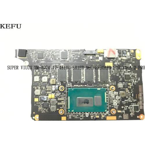 BRAND NEW. AVAILABLE. VIUU3 NM-A074 MAINBOARD FOR Lenovo YOGA 2 PRO LAPTOP MOTHERBOARD,PROCESSOR I7-4510U 8GB RAM