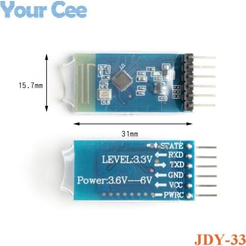 JDY-33 Dual Mode Slave Serial Port SPP-C JDY 33 Bluetooth-compatible Module Compatible with HC-05/06 Slave
