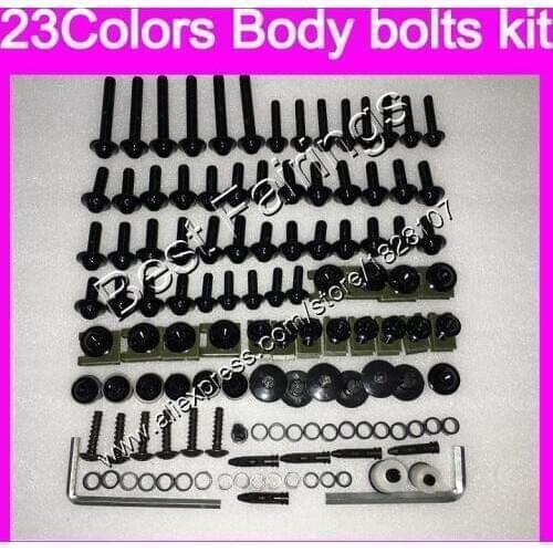 Fairing bolts full screw kit For DUCATI 748 853 916 996 998 96 97 98 99 00 01 02 1996 1997 1998 2002 Complete Body screws Nuts