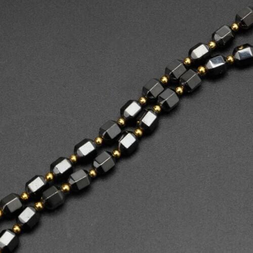 Black Hematite Magnetic Therapy Necklace Pain Relief for Neck Arthritis Shoulder