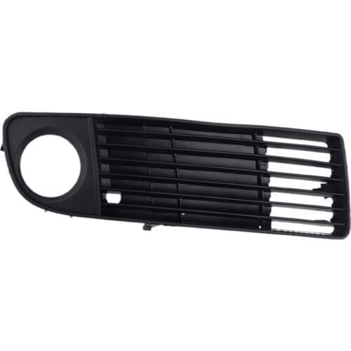 Car Front Right Bumper Fog Light Grille Cover 4B0807682 4B0807682M Fit for Audi A6 C5 1998 1999 2000 2001 2002 Pre-facelift