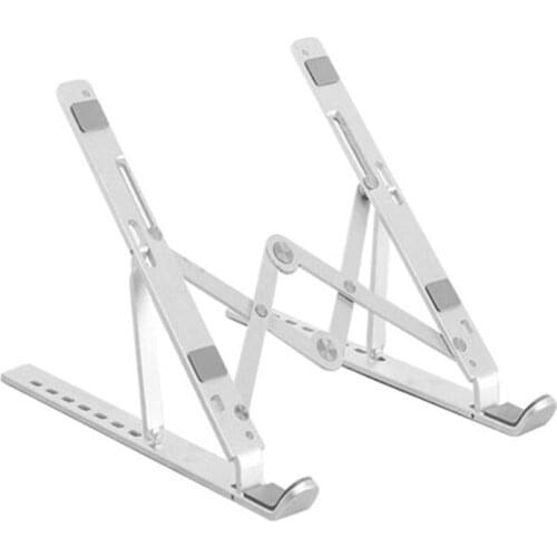 Laptop Stand Portable Notebook Holder Adjustable Foldable Ventilated Desk Tablet Aluminum Rack Support Ordinateur Portable