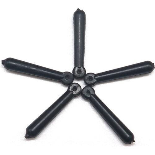 Minfishing 200 PCS/Lot Rubber Float Rest Fishing Connector Accessories