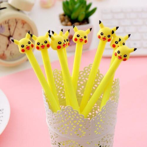 1pcs Kawaii Cartoon Gel Pen Cute Stationery 0.5mm Cute Pens Novelty Gel Pens Student Signature Pen Kawaii School Supplies