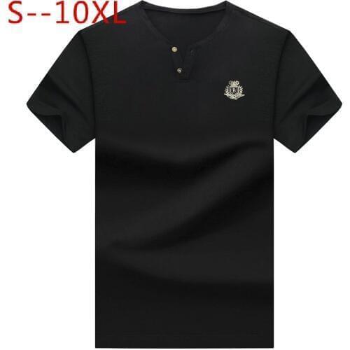 SHABIQI 2018 Mens Brand T-shirt For Men Cotton Casual Solid Short Sleeve Shirt Jerseys Tee Tshirt Male Tops Plus size S-10XL