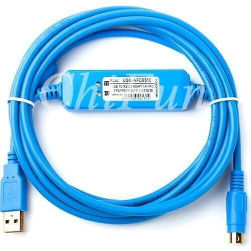 USB-AFC8513 suitable for programming cable data line FP0 FP2 FP-M/-X/-E/ series PLC