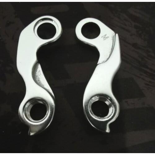 2pcs Cycle / Bike rear gear mech derailleur hanger dropout Silver for FUJI Supreme Nevada 4.0 Team Bergamont BGM H016 long