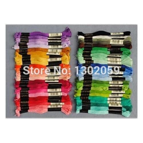 High Quality Choose Any Colors----Total 69 Pieces Thread----Embroidery Cross Stitch Yarn Thread Floss--Fast Shipping