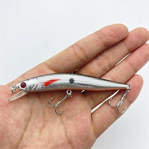 1PCS Fishing Lures Minnow Wobbler Floating Bass Trolling 100nn 8g Artificial Hard Bait Crankbait Carp Pesca Fishing Tackle Lures