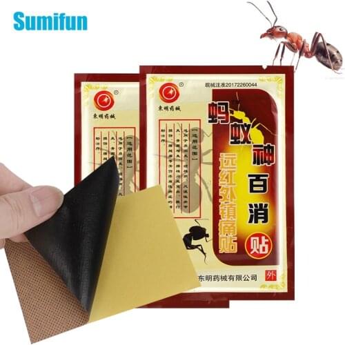 16pcs Chinese Analgesic Plaster Pain Patches Neck Back Lumbar Knee Joint Muscle Soreness Sprain Treatment Medical Plaster C509