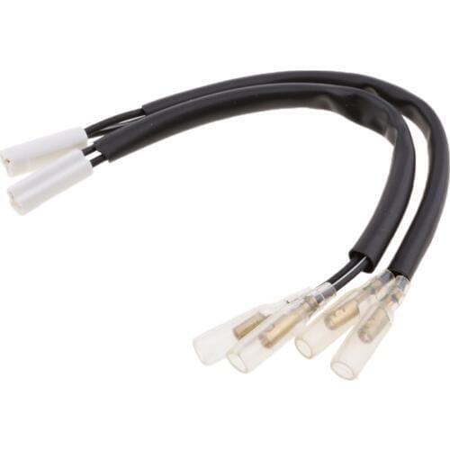 Turn Signal Marker Wire Adapters Plug Connectors for Yamaha YZF R1 98-12