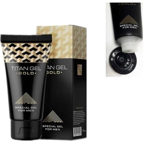 50ML White Tube TITAN GEL Penis Enlargement Gel Male Penis Extension Massage Cream Essential Oil Adult Toy Male Enhancement