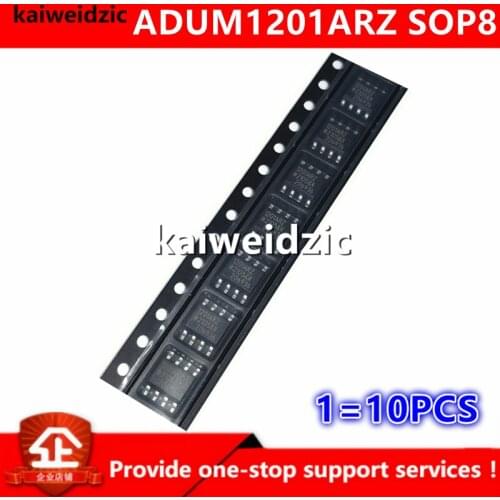 Kaiweikdic New imported original ADUM1201ARZ 1201ARZ ADUM1201 SOP8 Dual channel digital isolator chip