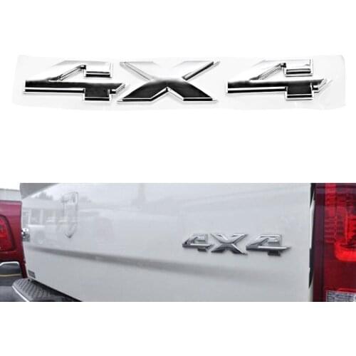 Nameplate 55277438AA Rustproof Car Waterproof ABS 3pcs/Set Tailgate Emblem For Dodge Ram Kit Sticker