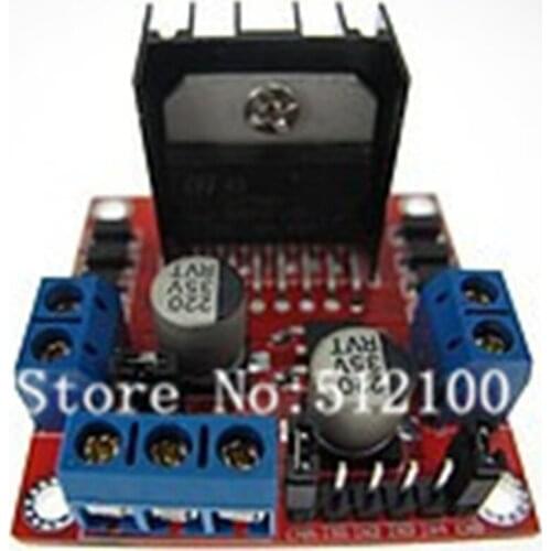 10pcs/lot L298N motor driver board module DC Stepper Motor Drive Controller Board Module L298N MOTOR DRIVER