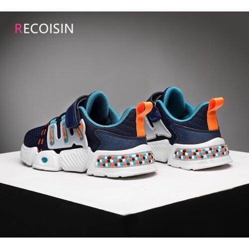 RECOISIN 2020 Autumn Children Shoes Breathable Mesh Sports Shoes For Boys Sneakers Comfortable Running Shoes Chaussure Enfant