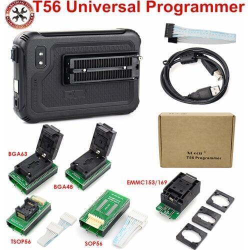Original XGecu T56 Programmer 56 Pin Drivers Support 20000+ ICs for PIC/NAND Flash/EMMC TSOP48/TSOP56/BGA+5 adapters