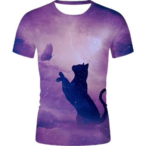 Stylish And Fun Colored Tracing Doll Mens T-Shirt 3D Printed Tracing Pattern Sports Mens And Womens Plus T-Shirt