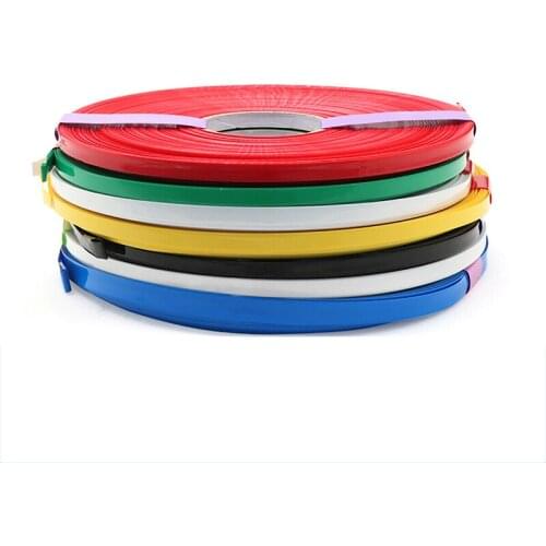 PVC Heat Shrink Tubing 36mm(Φ22mm) Heat Shrinkable Film Insulated Pack Battery Cover Multicolor
