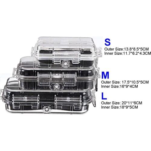 Outdoor Waterproof Safety Case Shockproof Sealed ABS Plastic Tool Dry Box Safety Equipment Dry Box
